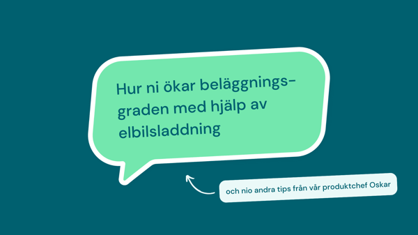 Hur ni ökar beläggningsgraden med hjälp av elbilsladdning-1