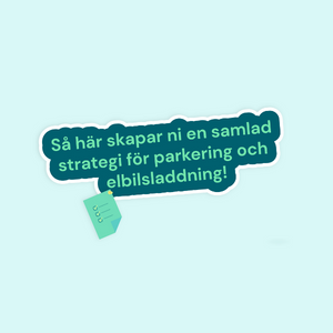 Strategi för elbilsladdning och parkering